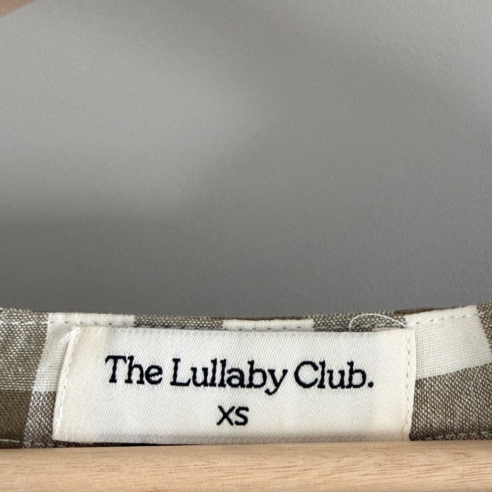 Lullaby Club Avalon Smock Gingham Mini Dress XS - Picture 5 of 7